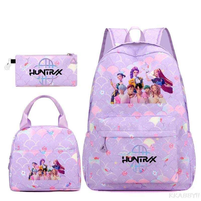 Backpack 20-35 L Polyester Exterior 3pc Set Toylandeu™