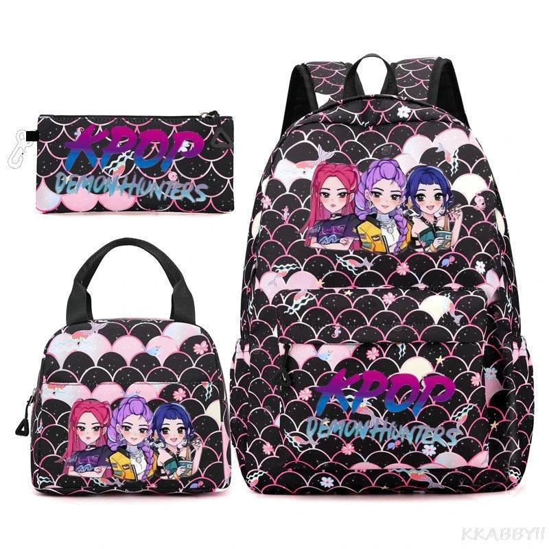 Backpack 20-35 L Polyester Exterior 3pc Set Toylandeu™