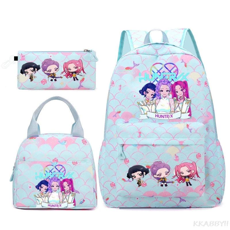 Backpack 20-35 L Polyester Exterior 3pc Set Toylandeu™