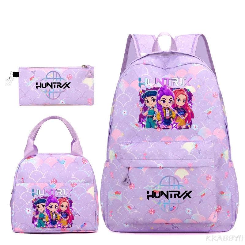 Backpack 20-35 L Polyester Exterior 3pc Set Toylandeu™