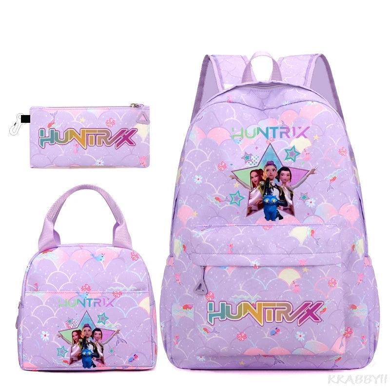 Backpack 20-35 L Polyester Exterior 3pc Set Toylandeu™