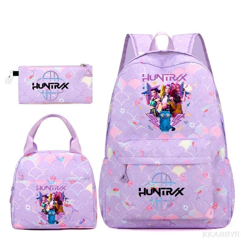 Backpack 20-35 L Polyester Exterior 3pc Set Toylandeu™