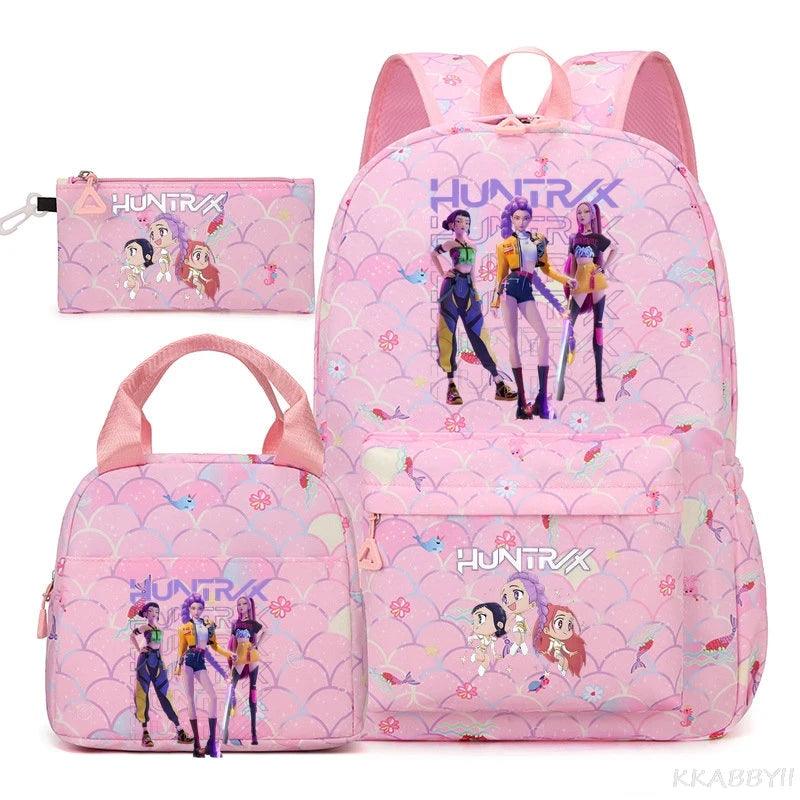Backpack 20-35 L Polyester Exterior 3pc Set Toylandeu™