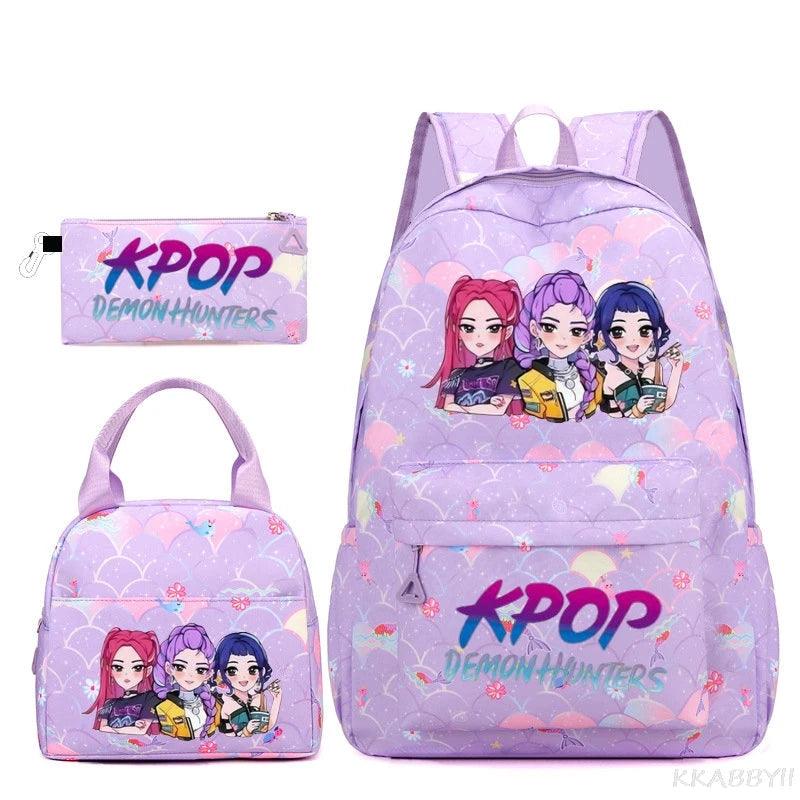 Backpack 20-35 L Polyester Exterior 3pc Set Toylandeu™