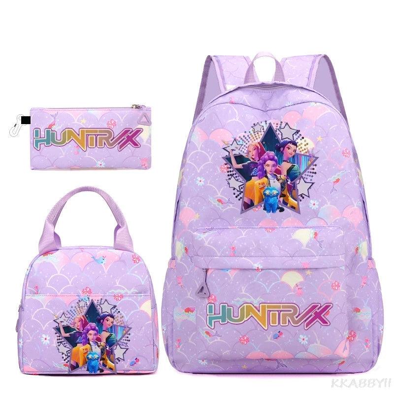 Backpack 20-35 L Polyester Exterior 3pc Set Toylandeu™
