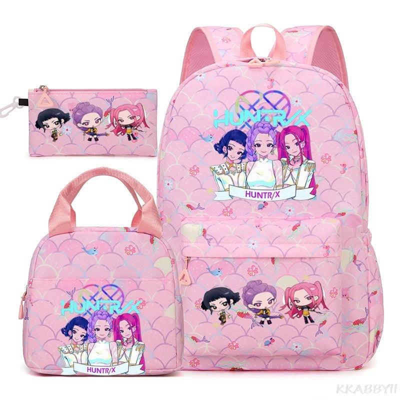 Backpack 20-35 L Polyester Exterior 3pc Set Toylandeu™