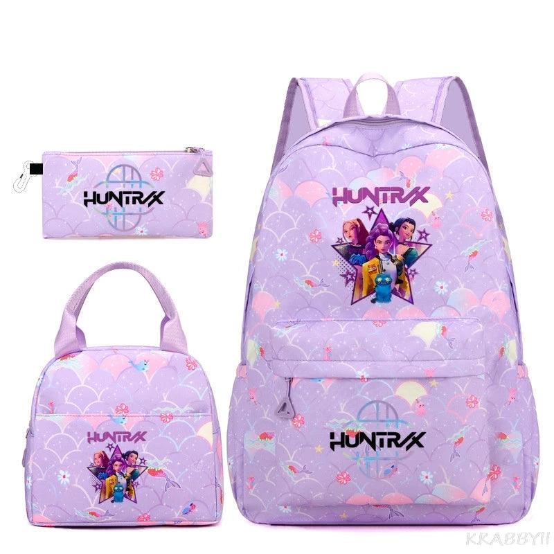 Backpack 20-35 L Polyester Exterior 3pc Set Toylandeu™