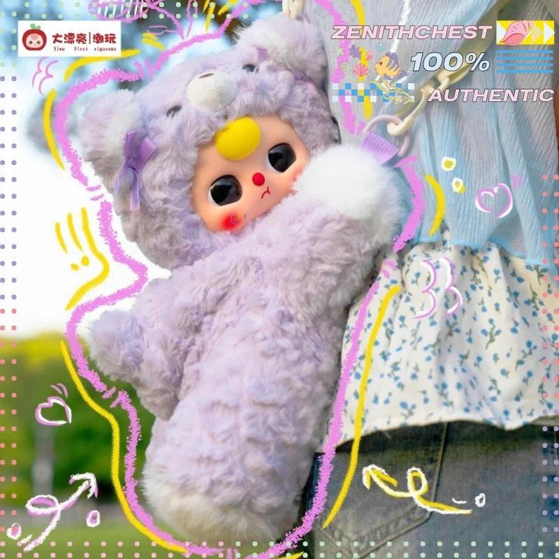  Backpack | Baby Three Hug Theme Vinyl Face | Toylandeu™ 
