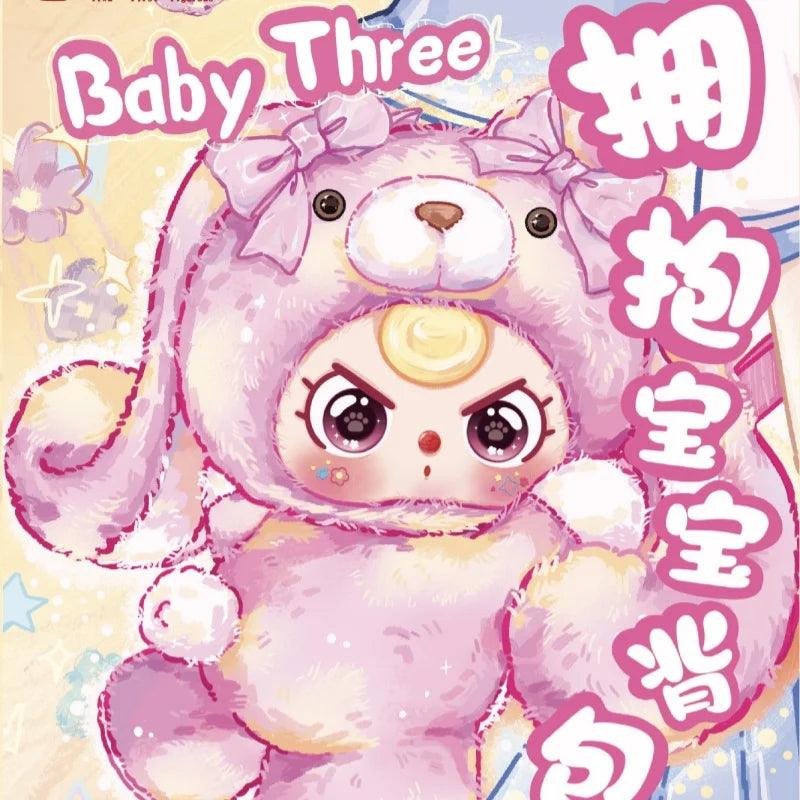  Backpack | Baby Three Hug Theme Vinyl Face | Toylandeu™ 