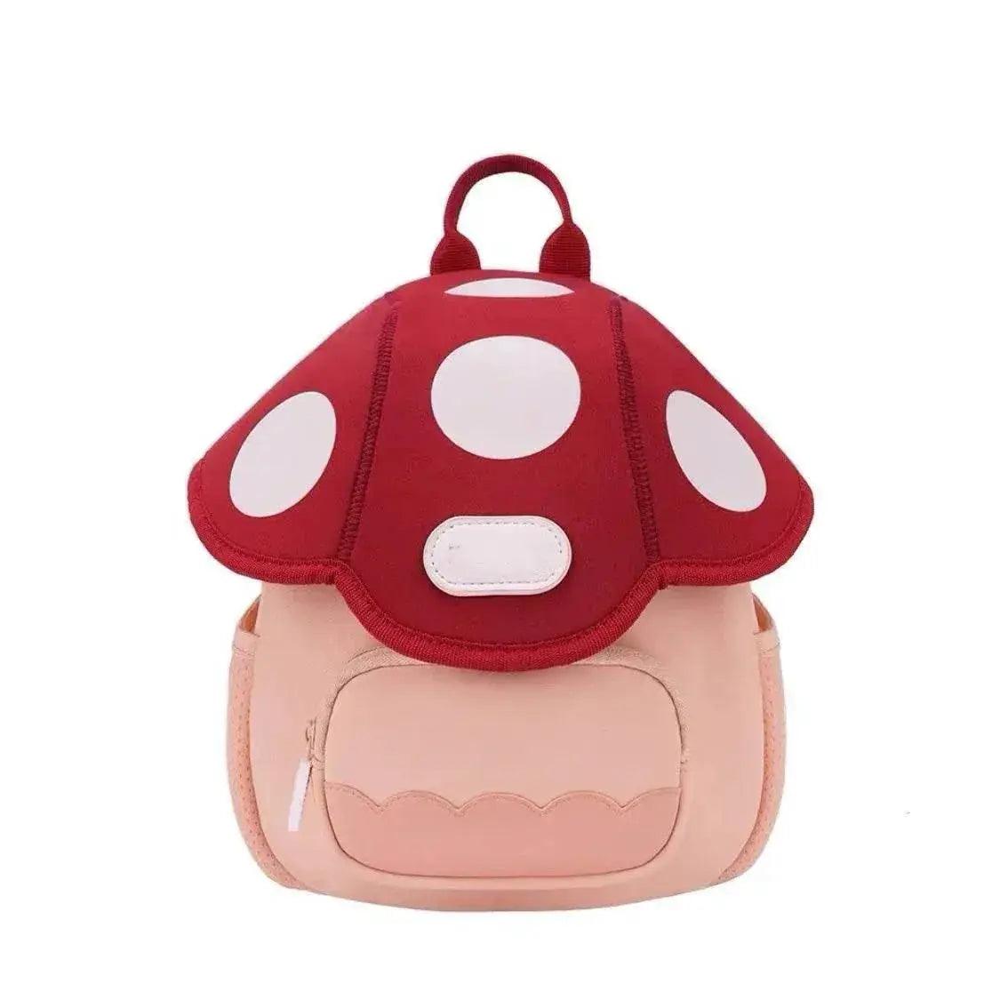  Children Cute Backpack Boys Girls Mushroom Style Schoolbag Kindergarten Preschool Baby Bag Kids Casual Soft Shoulders Pack -  ToylandEU™