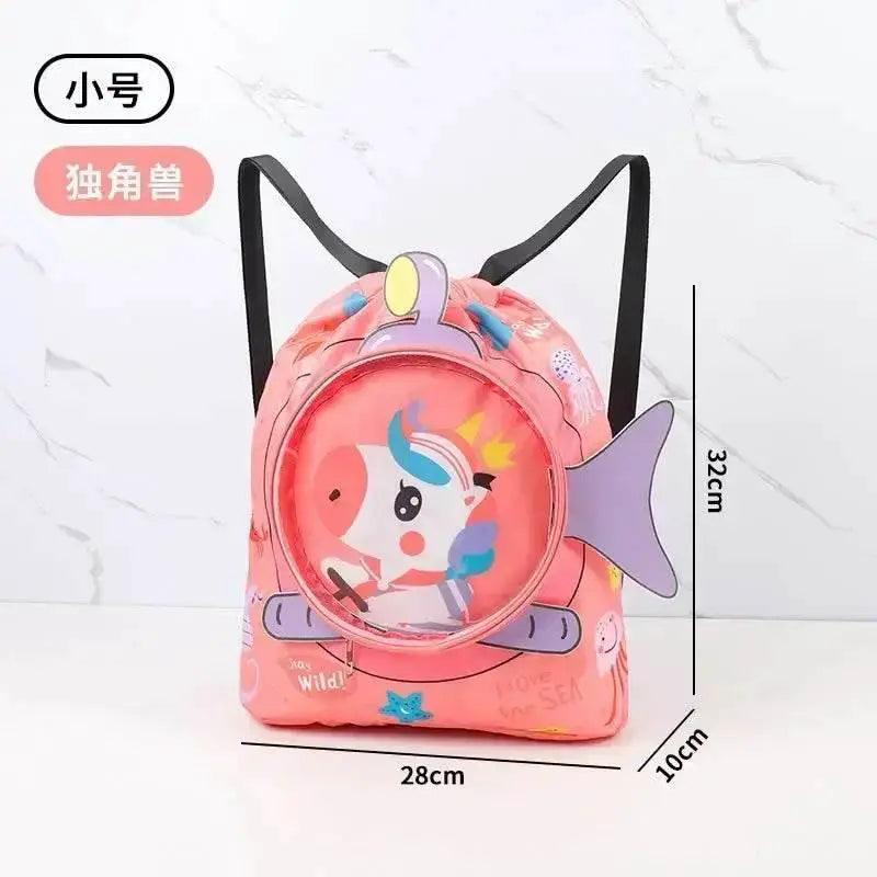  Kids Cartoon Cute Backpack Swimming Bag Waterproof Dry Wet Bag for Boys Girls Shoes Goggles Storage -  ToylandEU™
