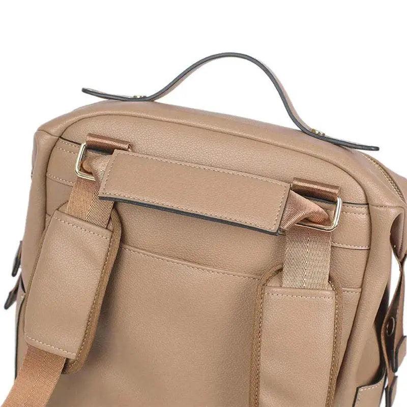  Leather Diaper Bag Large Capacity Maternity Backpack -  ToylandEU™