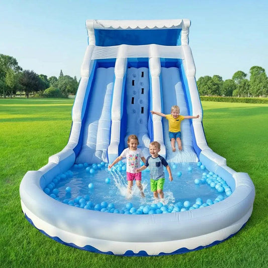  Backyard Inflatable Water Slide CE Certified Outdoor Fun -  ToylandEU™