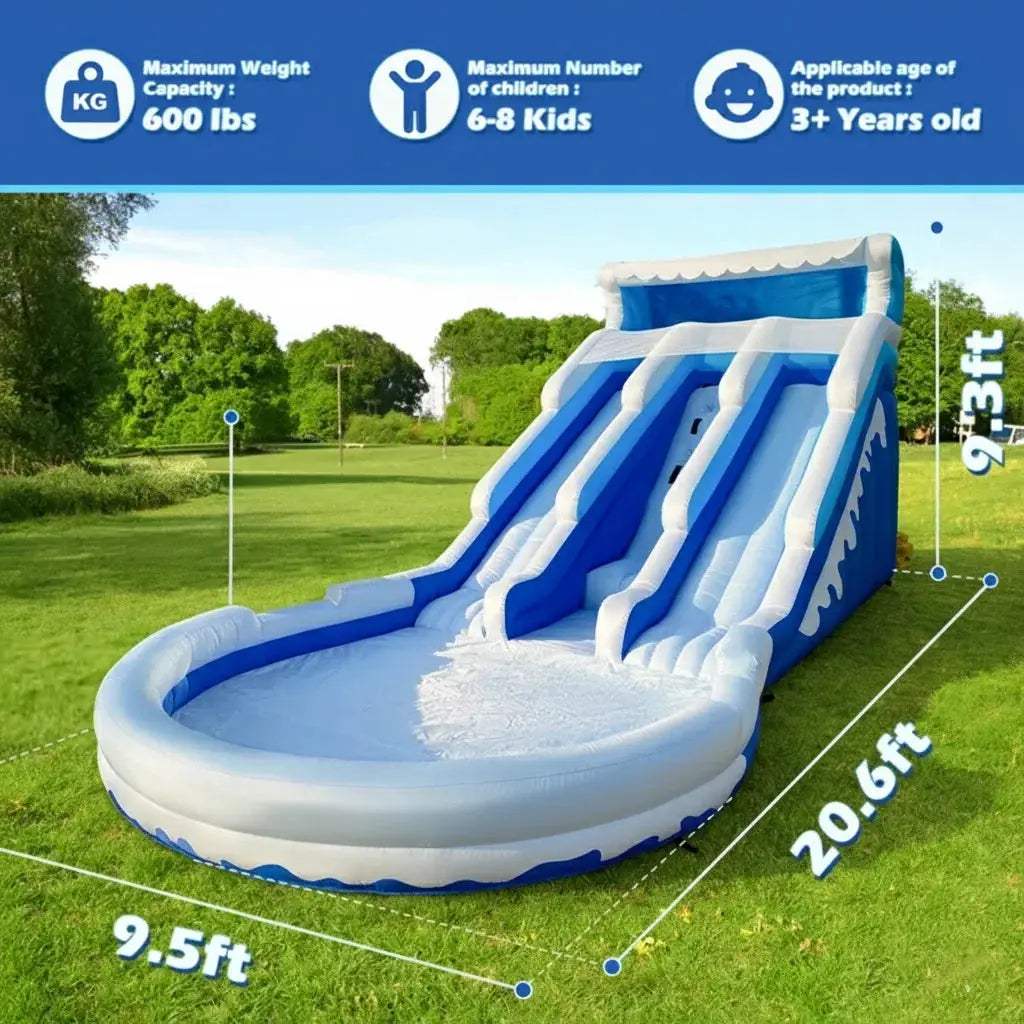  Backyard Inflatable Water Slide CE Certified Outdoor Fun -  ToylandEU™