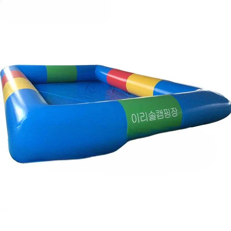 Backyard Large 8x5x0.6m Colorful Air Inflatable Pool - ToylandEU