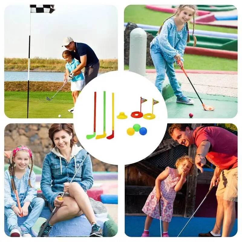 Backyard Mini Golf Set for Kids - Fun Golf Cart Included! - ToylandEU