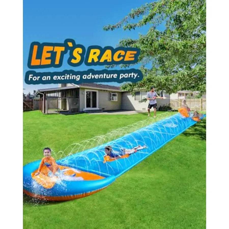  Backyard Slip And Slide Water Slide With Sprinkler Kids -  ToylandEU™