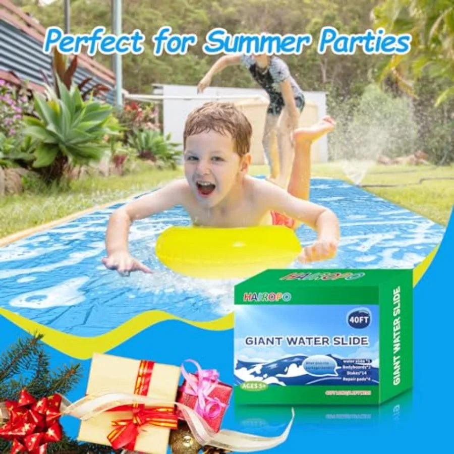 Backyard Water Slide | 40 Ft Slip and Slide | Toylandeu
