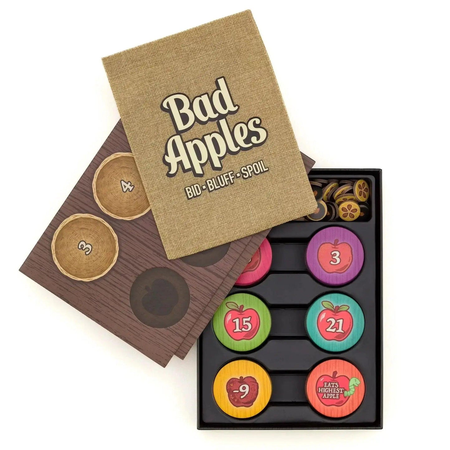  Bad Apples Auction Card Game High Stakes Bluffing -  ToylandEU™