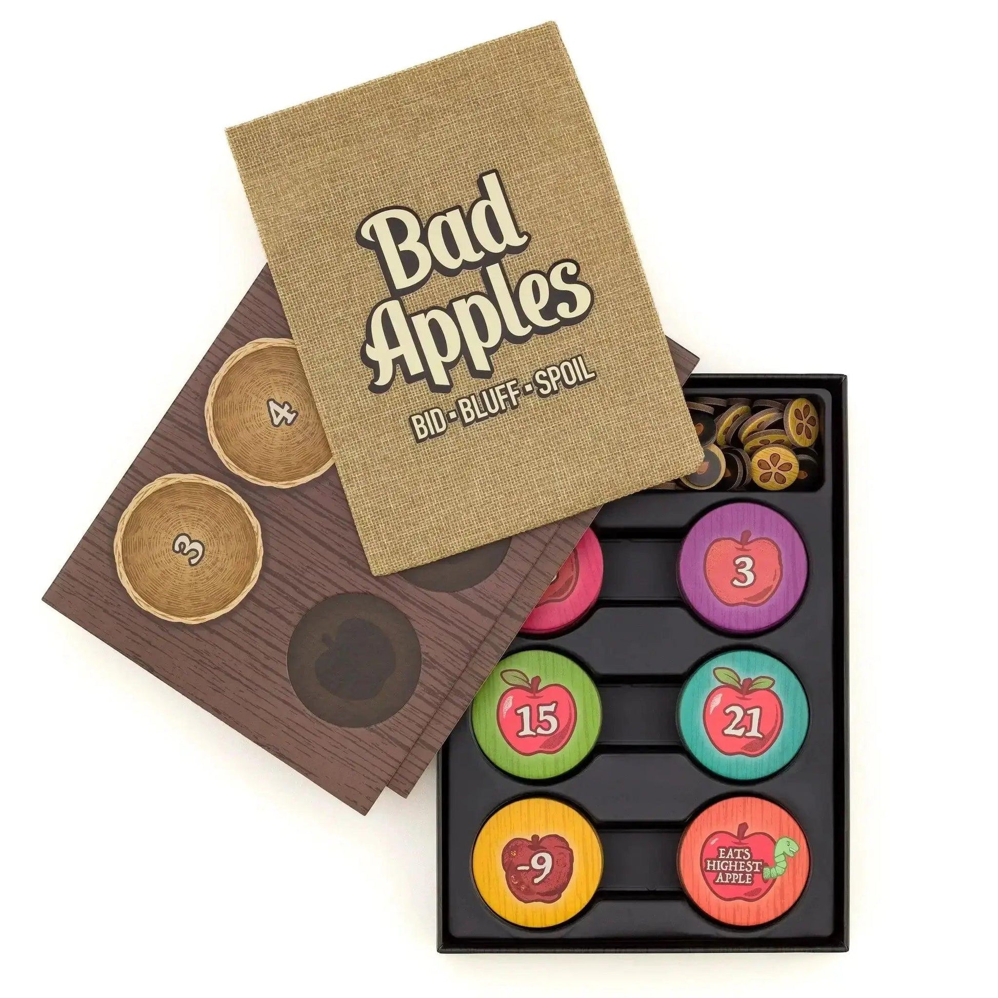  Bad Apples Auction Card Game High Stakes Bluffing -  ToylandEU™