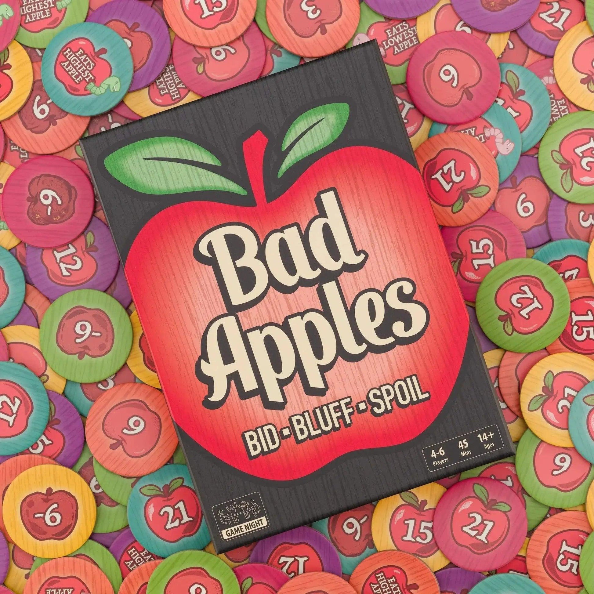  Bad Apples Auction Card Game High Stakes Bluffing -  ToylandEU™
