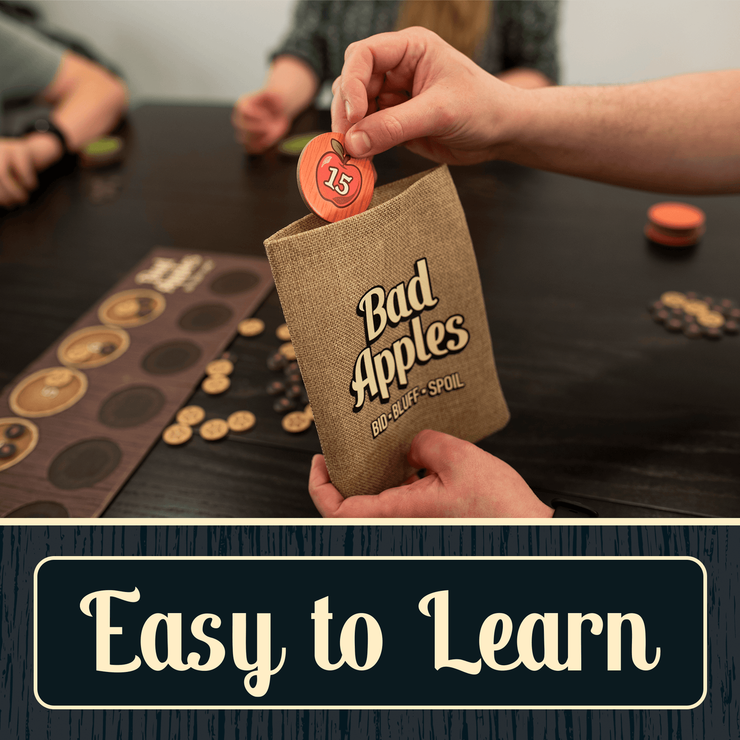 Bad Apples Auction Card Game High Stakes Bluffing