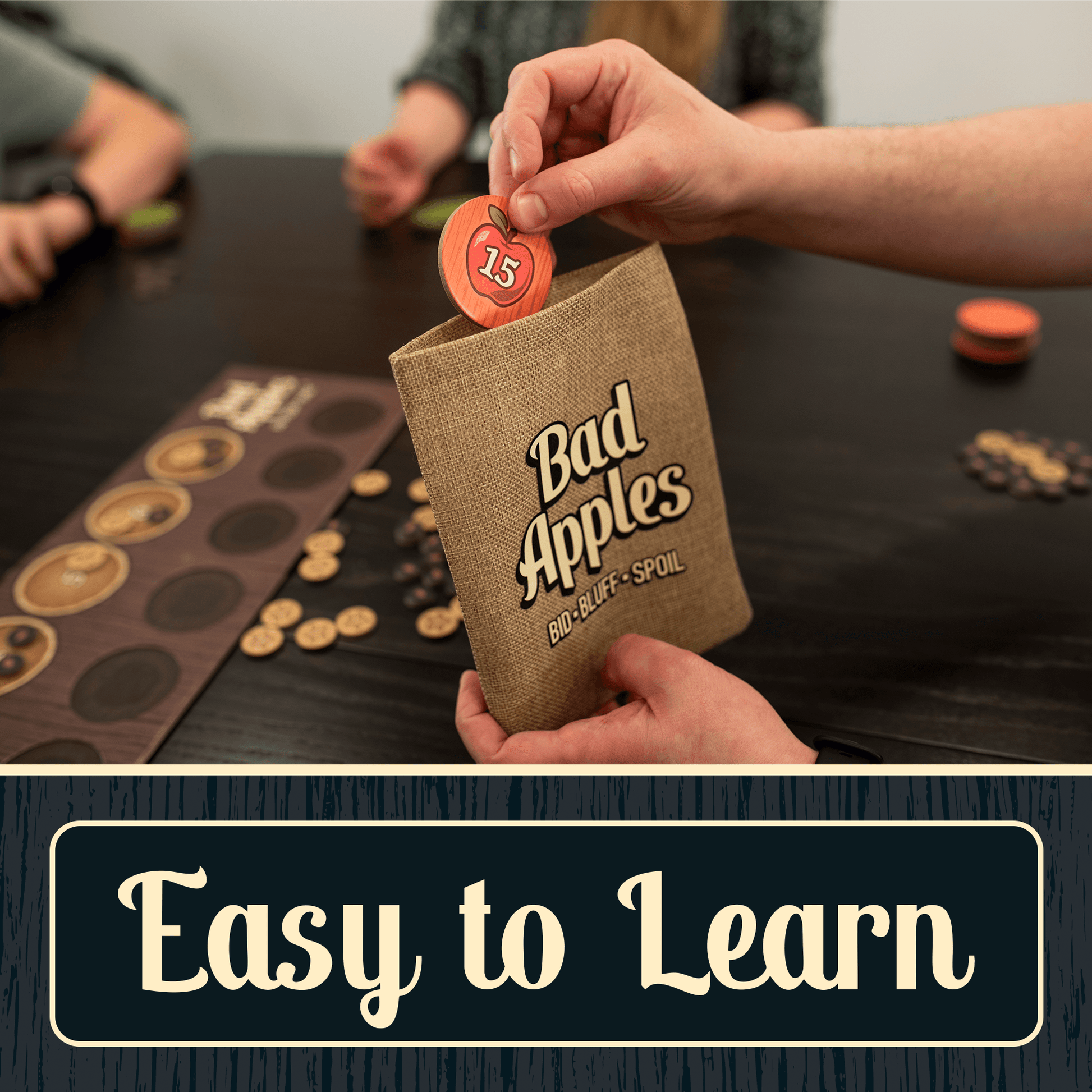 Bad Apples Auction Card Game High Stakes Bluffing