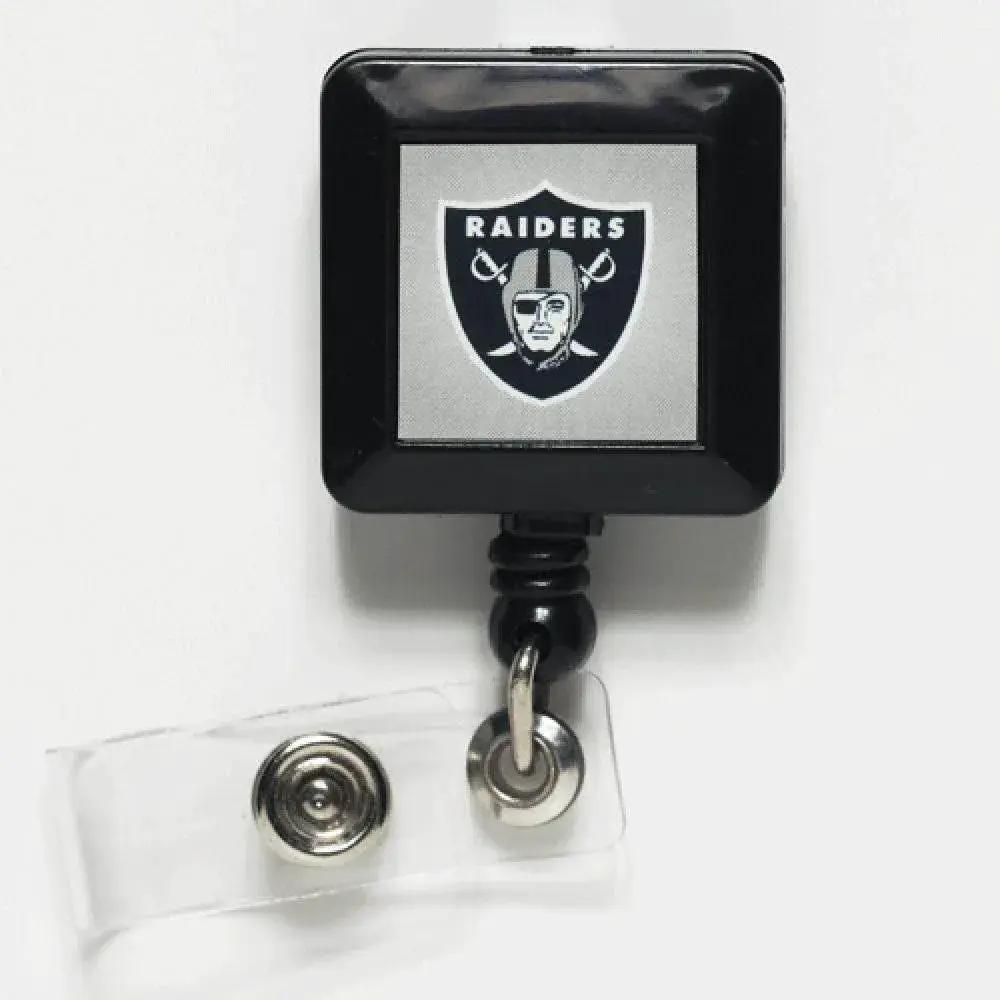  Las Vegas Raiders Retractable Badge Holder Square Clip -  ToylandEU™