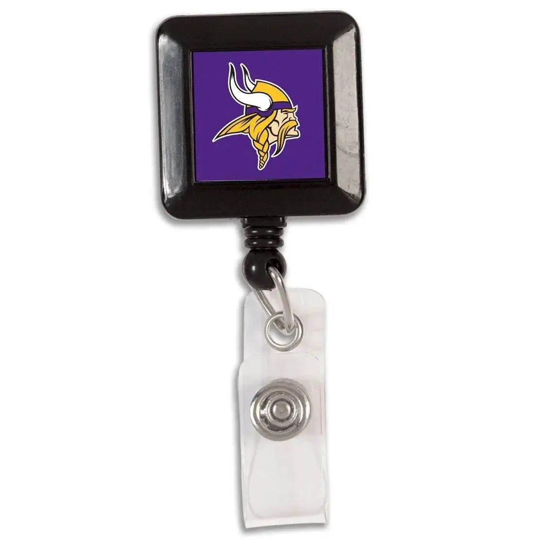  Minnesota Vikings Retractable Badge Holder Square Clip -  ToylandEU™
