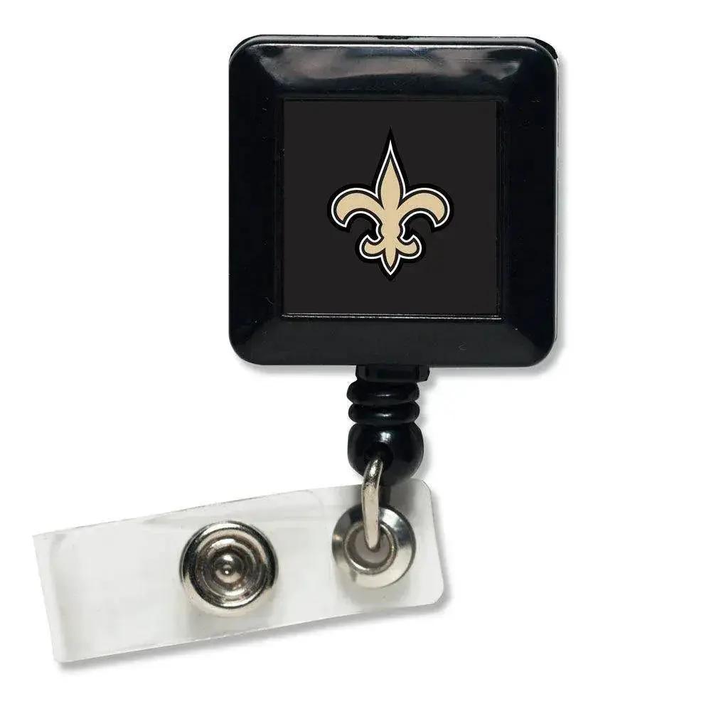  New Orleans Saints Retractable Badge Holder Square Clip -  ToylandEU™