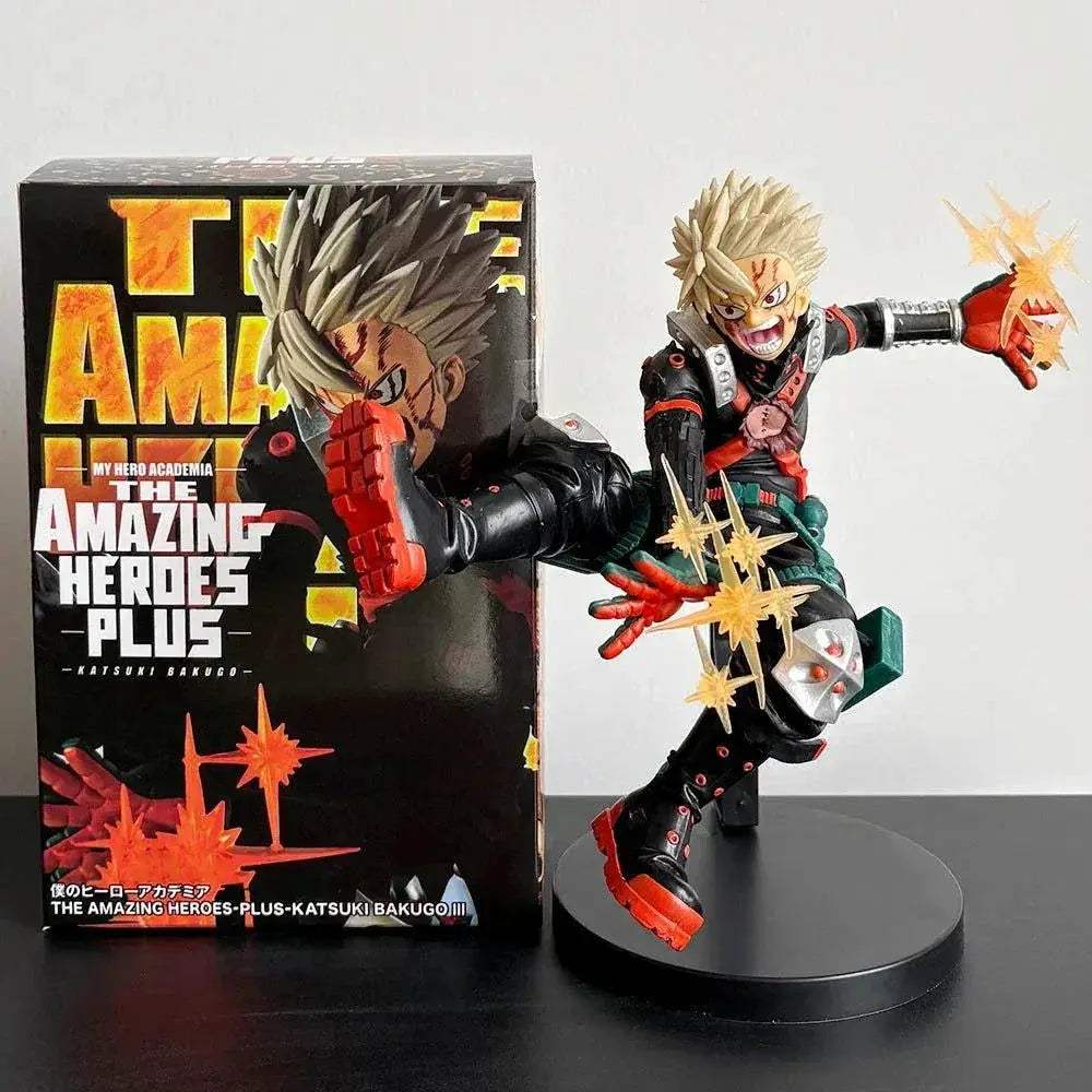 Bakugou Katsuki Anime Figure My Hero Academia Action Figurines PVC Statue Collectible Display 18 CM - ToylandEU