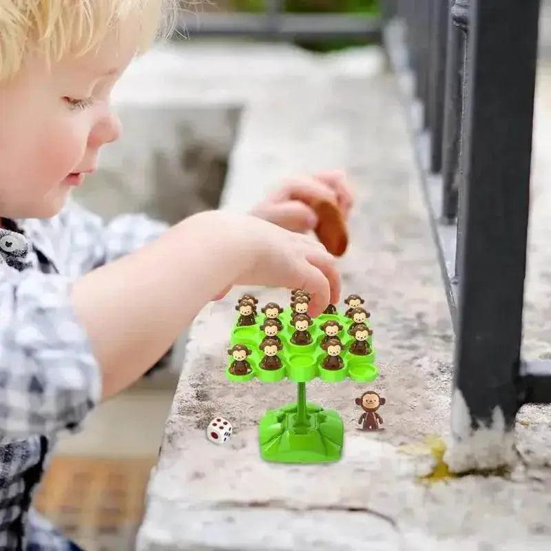  Montessori Monkey Balance Challenge Puzzle Board Game For Ages 14 And Up Hands On Learning -  ToylandEU™