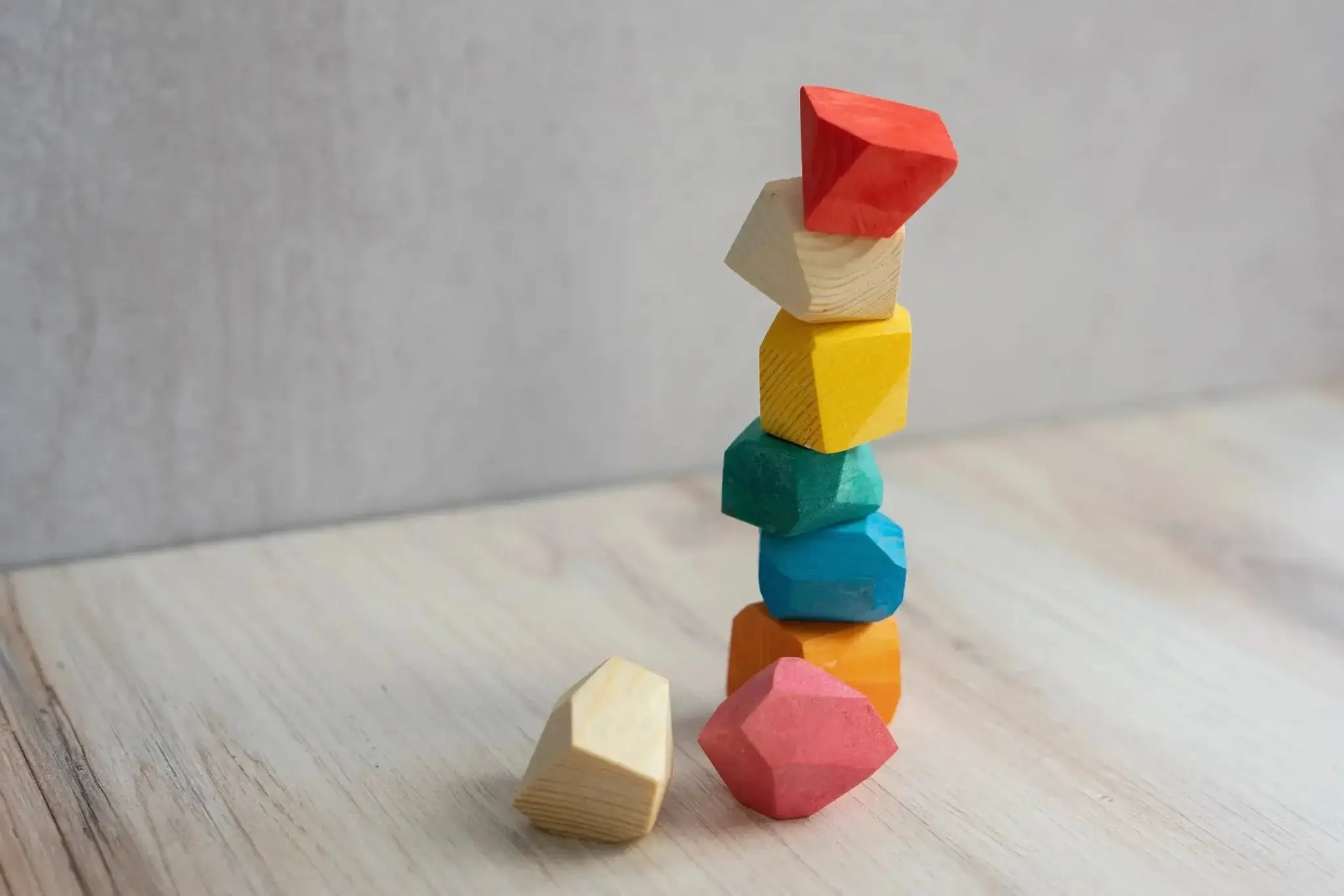 Balancing Rocks Wooden Stacking Game For All Ages Fun - ToylandEU