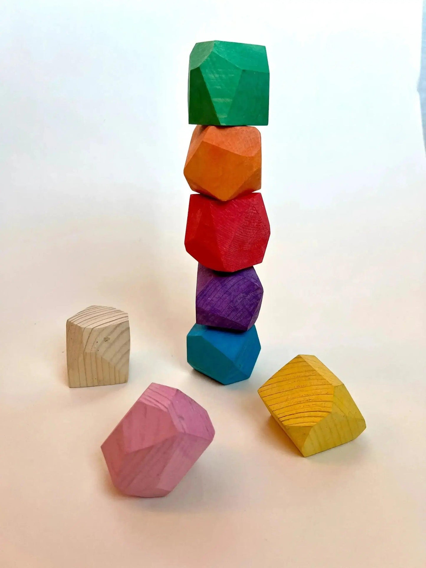  Balancing Rocks Wooden Stacking Game From Japan -  ToylandEU™