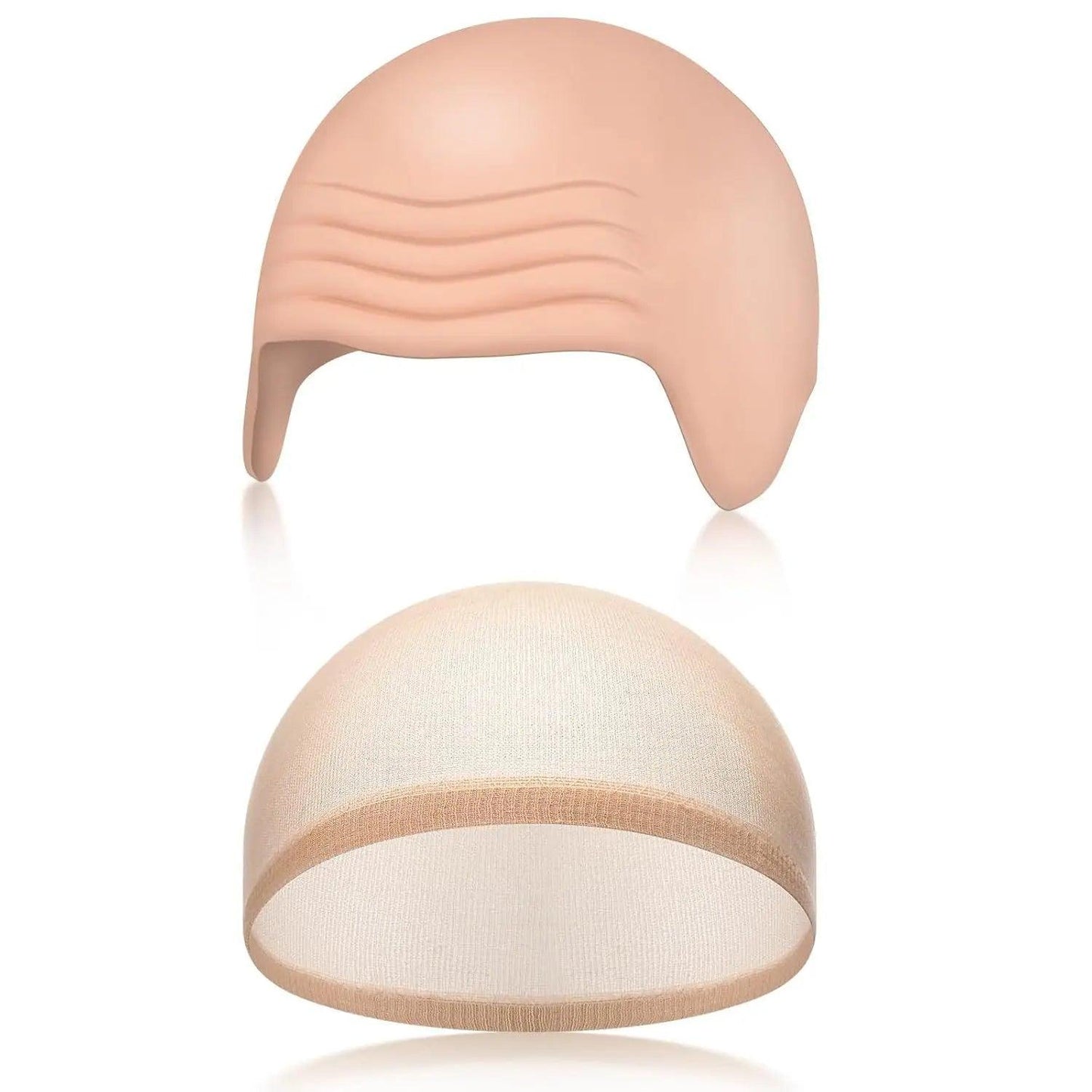 Bald Cap | Polyester Material | Unisex Cosplay Accessory | Adjustable Size