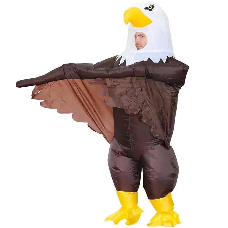  Inflatable Bald Eagle Costume For Adults Easy Setup -  ToylandEU™