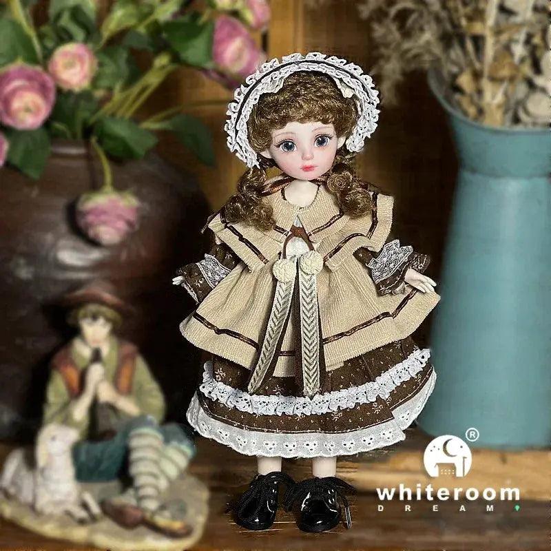  Ball Jointed Doll 30cm Starry Gray Eyes Lolita Dress -  ToylandEU™