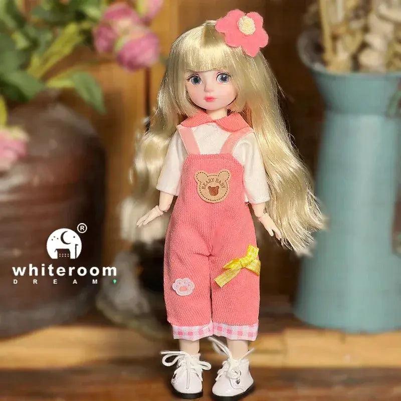  Ball Jointed Doll 30cm Starry Gray Eyes Lolita Dress -  ToylandEU™