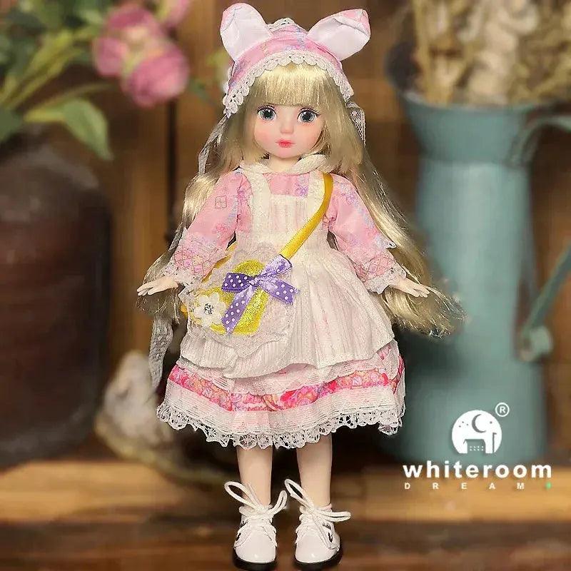  Ball Jointed Doll 30cm Starry Gray Eyes Lolita Dress -  ToylandEU™