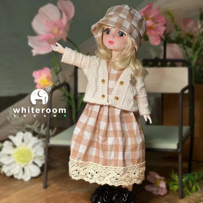  Ball Jointed Doll 30cm Starry Gray Eyes Lolita Dress -  ToylandEU™