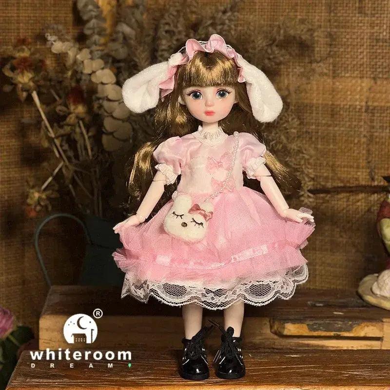  Ball Jointed Doll 30cm Starry Grey Eyes Lolita Outfit -  ToylandEU™