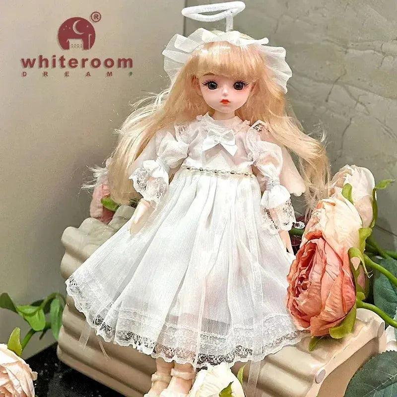  Ball Jointed Doll 30cm Starry Grey Eyes Lolita Outfit -  ToylandEU™