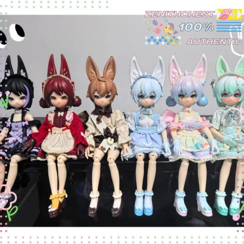  Ball Jointed Doll | 6-Inch UFdoll Tea Drink |Toylandeu™ 