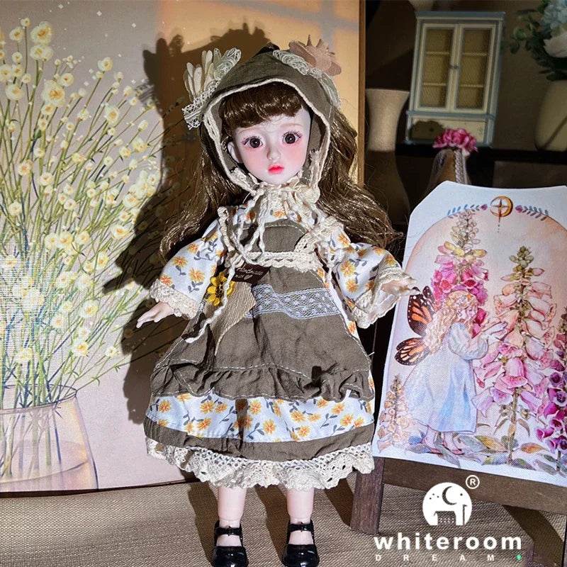 Ball Jointed Doll Toys Bjd Dolls 1/6 Starry Gray Eyes 30cm - ToylandEU