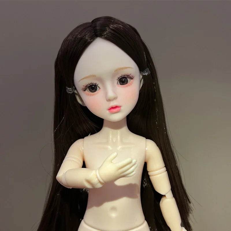 Ball Jointed Doll Toys Bjd Dolls 1/6 Starry Gray Eyes 30cm - ToylandEU