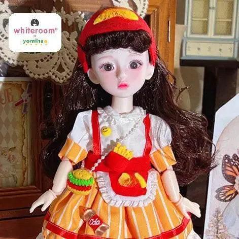  Ball Jointed Doll Toys Bjd Dolls 30cm Lolita Dress -  ToylandEU™