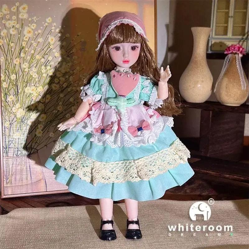  Ball Jointed Doll Toys Bjd Dolls 30cm Lolita Dress -  ToylandEU™