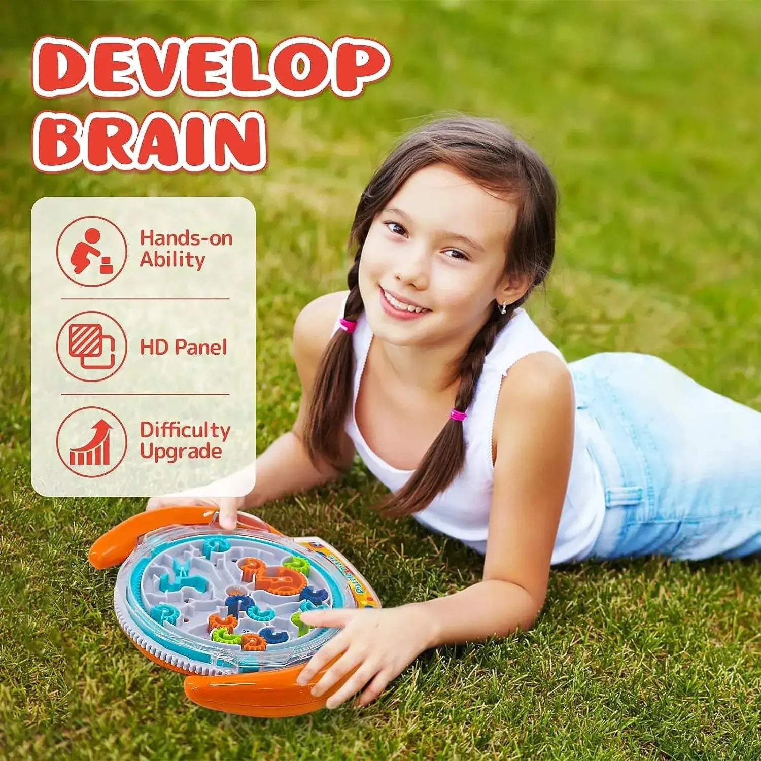  Ball Maze Puzzle Educational Toy Brain Teaser All Ages -  ToylandEU™