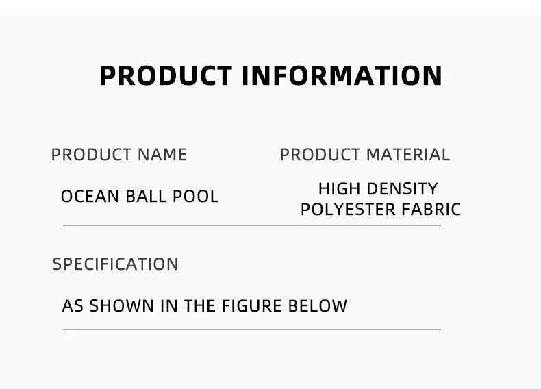  Children's Indoor And Outdoor Ball Pool Toys Simple Installation Unicorn Version -  ToylandEU™