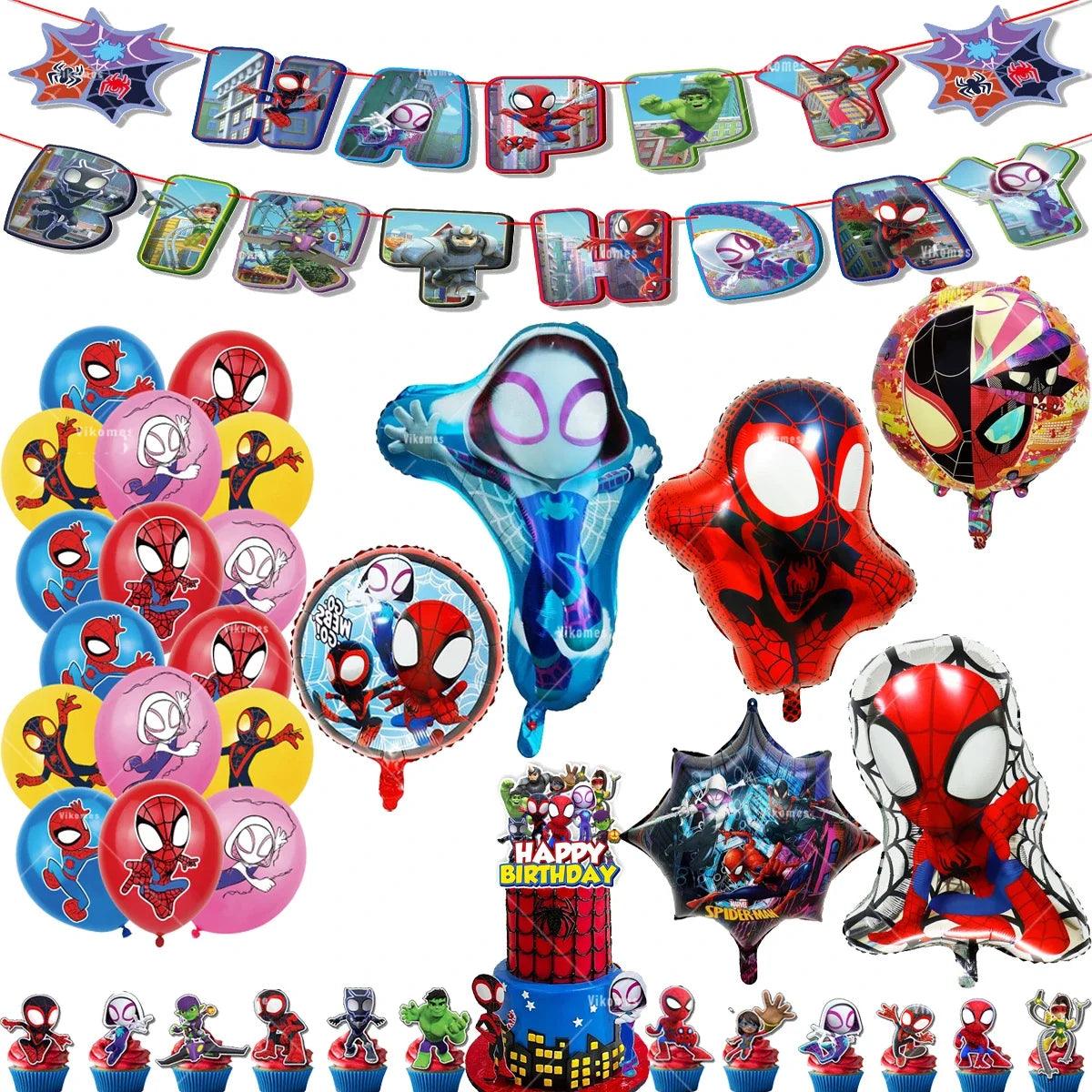 Balloon | Spider Web Friends Theme | Toylandeu™